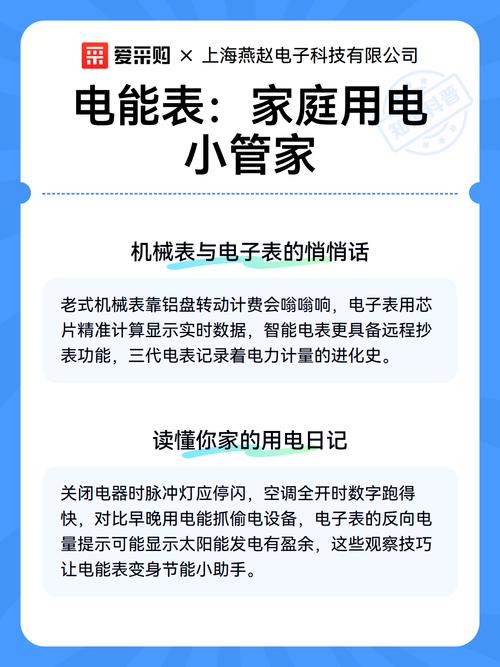 电能表:家庭用电小管家